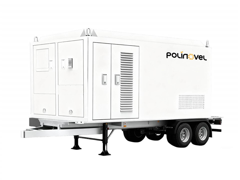 261kWh 160KW ኣብ ትረይለር ዝተሰቕለ ሞባይል ጸዓት መኽዘን ስርዓት